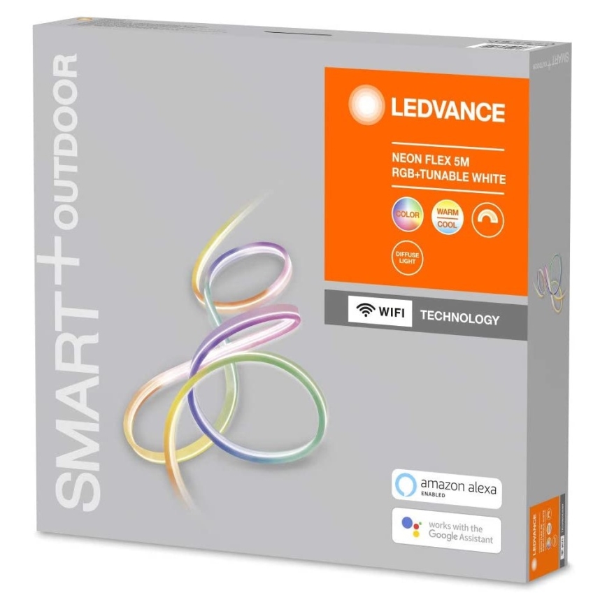 Ledvance - LED RGB+TW Udendørs lysbånd SMART+ FLEX 5m LED/20W/230V 2700K-6500K IP44 Wi-Fi