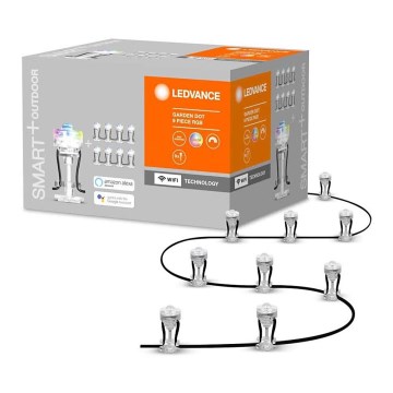 Ledvance - LED RGB Udendørs forlænger sæt SMART+ DOT 9xLED/2,5W/230V IP65 Wi-Fi