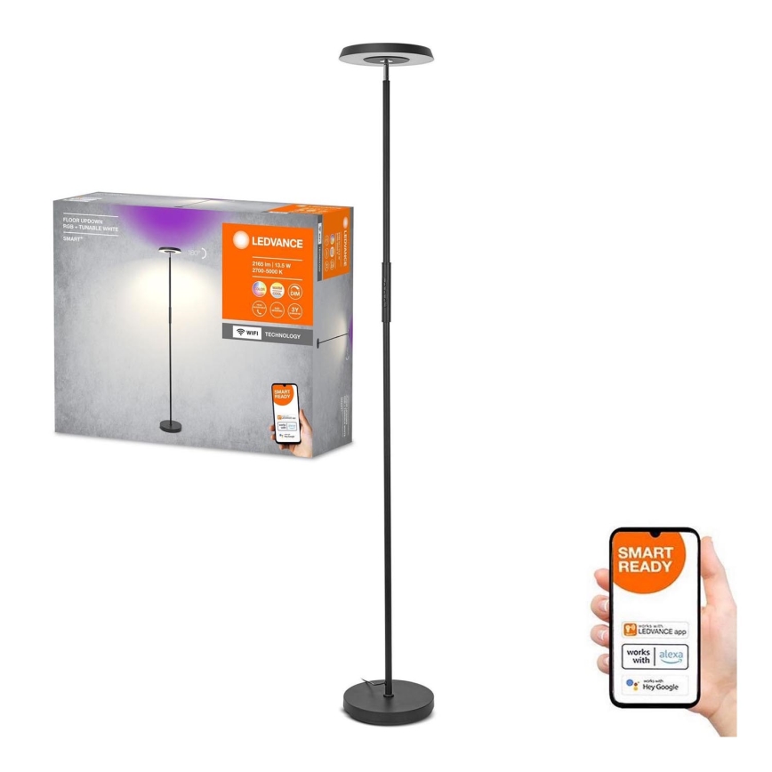 Ledvance - LED RGBW dæmpbar gulvlampe SMART+ FLOOR LED/24W/230V 2700-5000K Wi-Fi