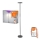 Ledvance - LED RGBW dæmpbar gulvlampe SMART+ FLOOR LED/24W/230V 2700-5000K Wi-Fi