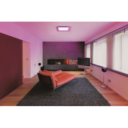 Ledvance - LED RGBW dæmpbart panel SMART+ PLANON LED/28W/230V 45x45 cm Wi-Fi + fjernbetjening