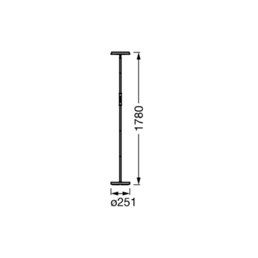 Ledvance - LED RGBW Gulvlampe dæmpbar SMART+ FLOOR LED/13,5W/230V 2700-5000K Wi-Fi