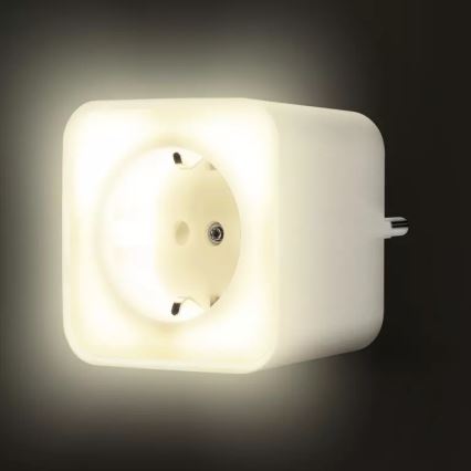 Ledvance - LED smart-stikkontakt med lys dæmpbar SMART+ PLUG 3680W Wi-Fi