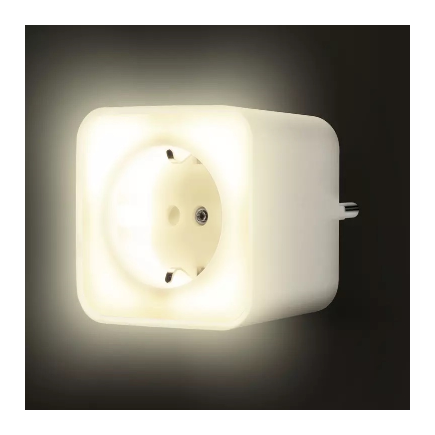 Ledvance - LED smart-stikkontakt med lys dæmpbar SMART+ PLUG 3680W Wi-Fi