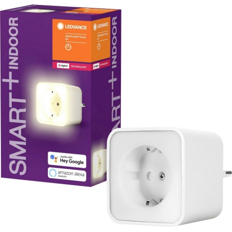 Ledvance - LED smart-stikkontakt med lys SMART+ PLUG 3680W