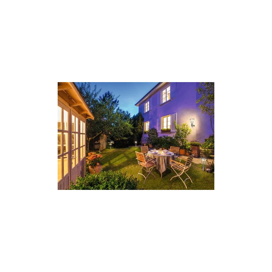 Ledvance - LED solcellelampe med sensor BOUQUET LED/6W/3,7V 2200 mAh IP44