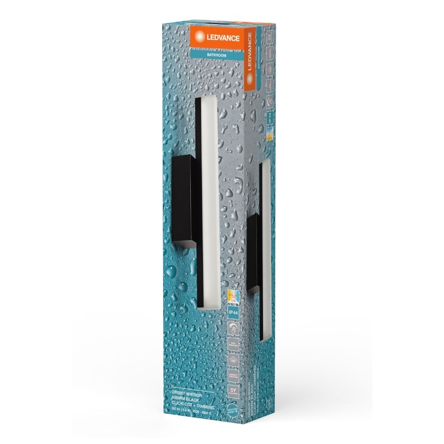 Ledvance - LED Dæmpbar touch-funktion spejl belysning ORBIS MIRROR LED/6,8W/230V 40 cm 3000/4000K IP44