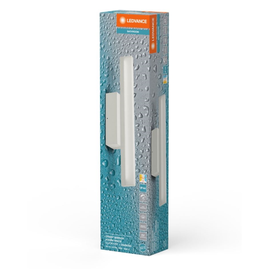 Ledvance - LED Dæmpbar touch-funktion spejl belysning ORBIS MIRROR LED/6,8W/230V 40 cm 3000/4000K IP44