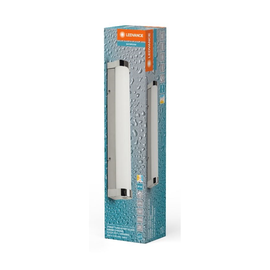 Ledvance - LED spejllampe m. touch-funktion dæmpbar ORBIS TUBE LED/9W/230V 40 cm 3000/4000K IP44