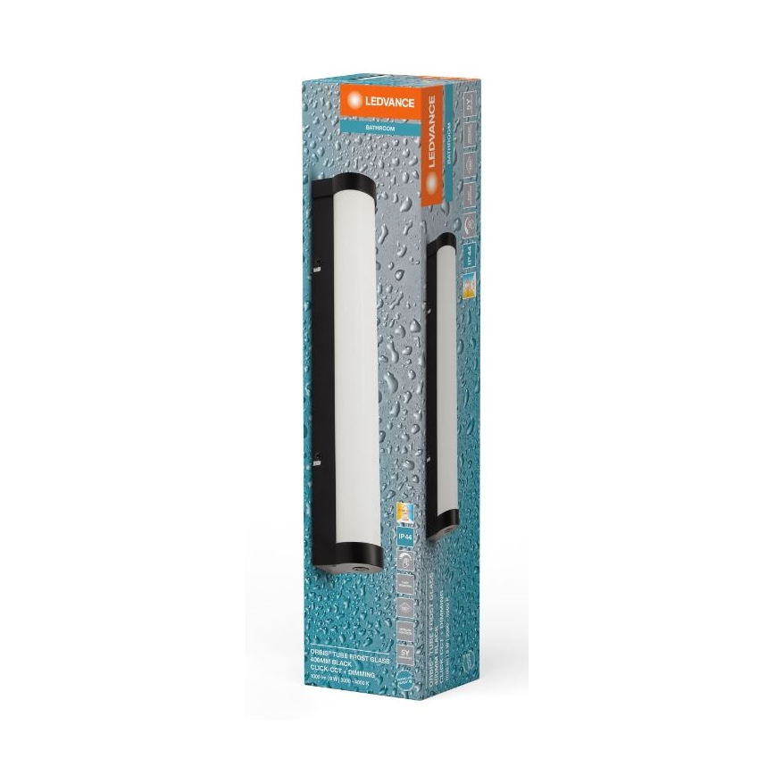 Ledvance - LED spejllampe m. touch-funktion dæmpbar ORBIS TUBE LED/9W/230V 40 cm 3000/4000K IP44
