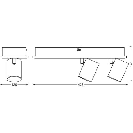 Ledvance - LED spotlampe DECOR MARS LED/29W/230V