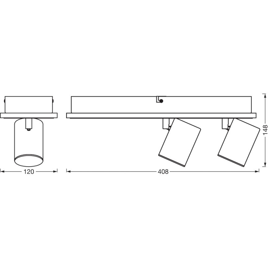 Ledvance - LED spotlampe DECOR MARS LED/29W/230V