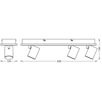 Ledvance - LED spotlampe DECOR MARS LED/41W/230V