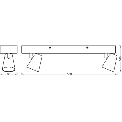 Ledvance - LED spotlampe DECOR NEPTUNE LED/20W/230V