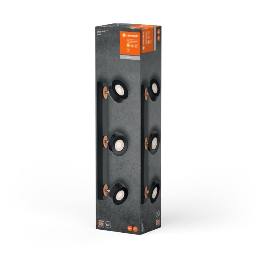 Ledvance - LED spotlampe DECOR PLUTO 3xLED/4,8W/230V