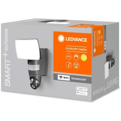 Ledvance - LED spotlampe med sensor og kamera SMART+ LED/24W/230V IP44 Wi-Fi