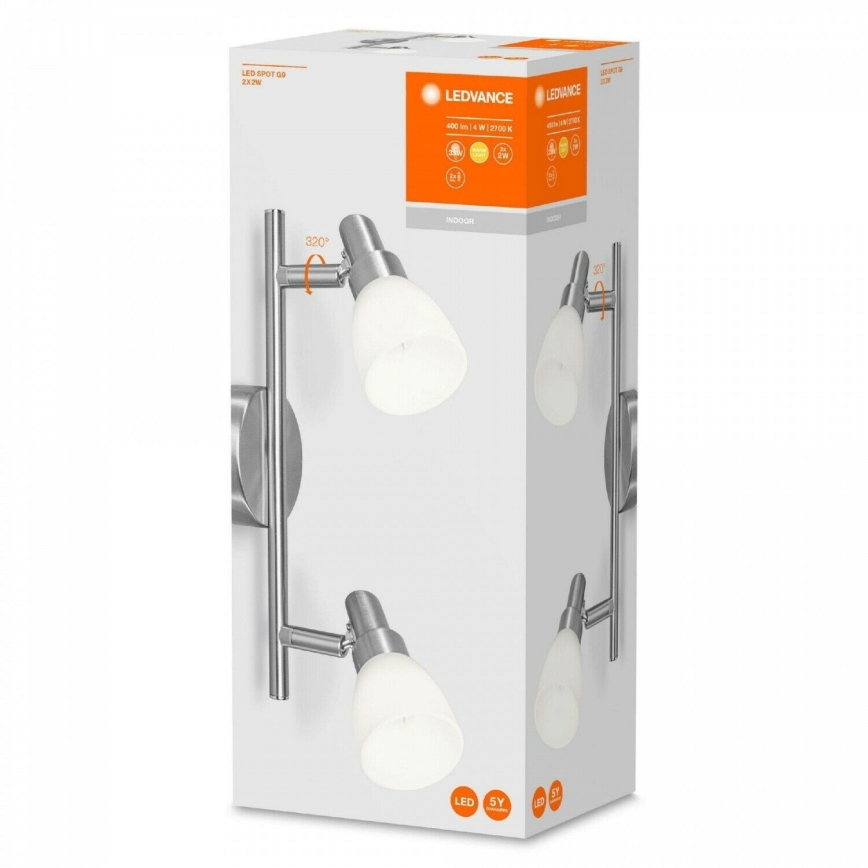 Ledvance - LED spotlampe SPOT 2xG9/2W/230V