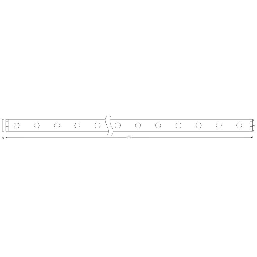 Ledvance - LED strip m. RGB-farver dæmpbar FLEX 5 m LED/19W/230V + fjernbetjening
