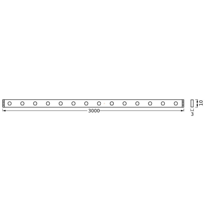 Ledvance- LED strip m. RGB-farver dæmpbar SMART+ MAGIC FLEX 3 m LED/15,5W/230V Wi-Fi + fjernbetjening