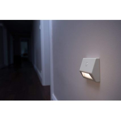 Ledvance - LED trappelampe med sensor NIGHTLUX LED/0,25W/3×AAA IP54