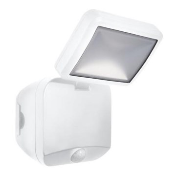 Ledvance - LED udendørs væglampe med sensor BATTERY LED/4W/6V IP54