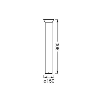 Ledvance - LED udendørslampe dæmpbar RGBW-farver SMART+ ECLIPSE LED/10W/230V IP44 Wi-Fi