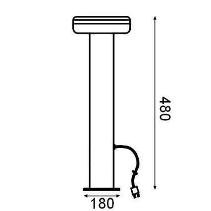 Ledvance - LED udendørslampe ENDURA HYBRID MARI LED/4W/12V IP44