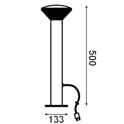 Ledvance - LED udendørslampe ENDURA HYBRID OLONA LED/2W/12V IP44