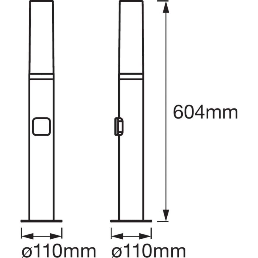 Ledvance - LED udendørslampe RGBW-farver SMART+ FLARE LED/7,5W/230V IP44 Wi-Fi