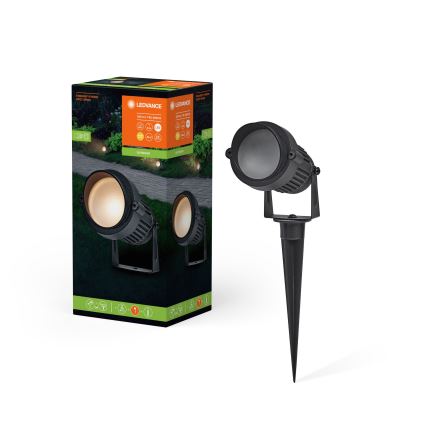 Ledvance - LED udendørslampe ENDURA HYBRID SPOT SPIKE LED/1W/12V IP44