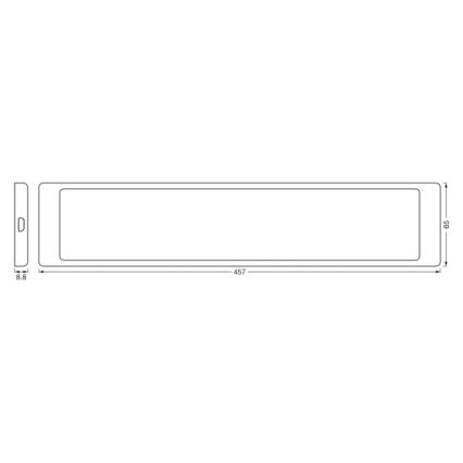 Ledvance - LED underskabslampe dæmpbar UNDERCABINET LED/7W/230V 2700-6500K Wi-Fi