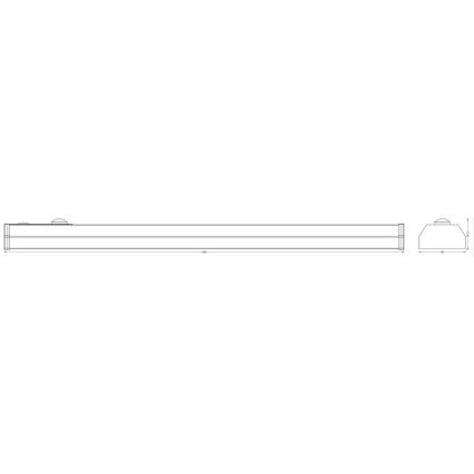 Ledvance - LED underskabslampe med sensor MOBILE LED/1W/5V 1000 mAh 4000K 40 cm