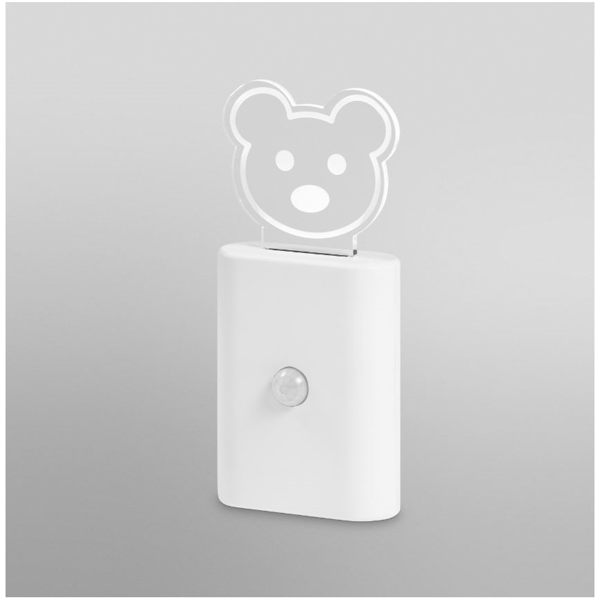 Ledvance - LED Til børn orientering lys med sensor NIGHTLUX LED/0,2W/4,5V 3000K