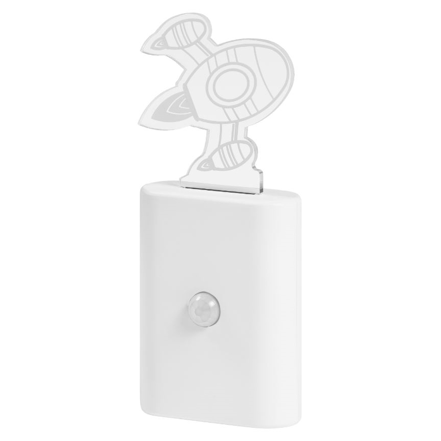 Ledvance - LED Til børn orientering lys med sensor NIGHTLUX LED/0,2W/4,5V 3000K