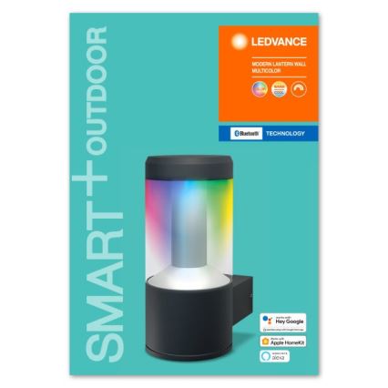 Ledvance - LED væglampe dæmpbar RGBW-farver SMART+ MODERN LED/12W/230V IP44 BT