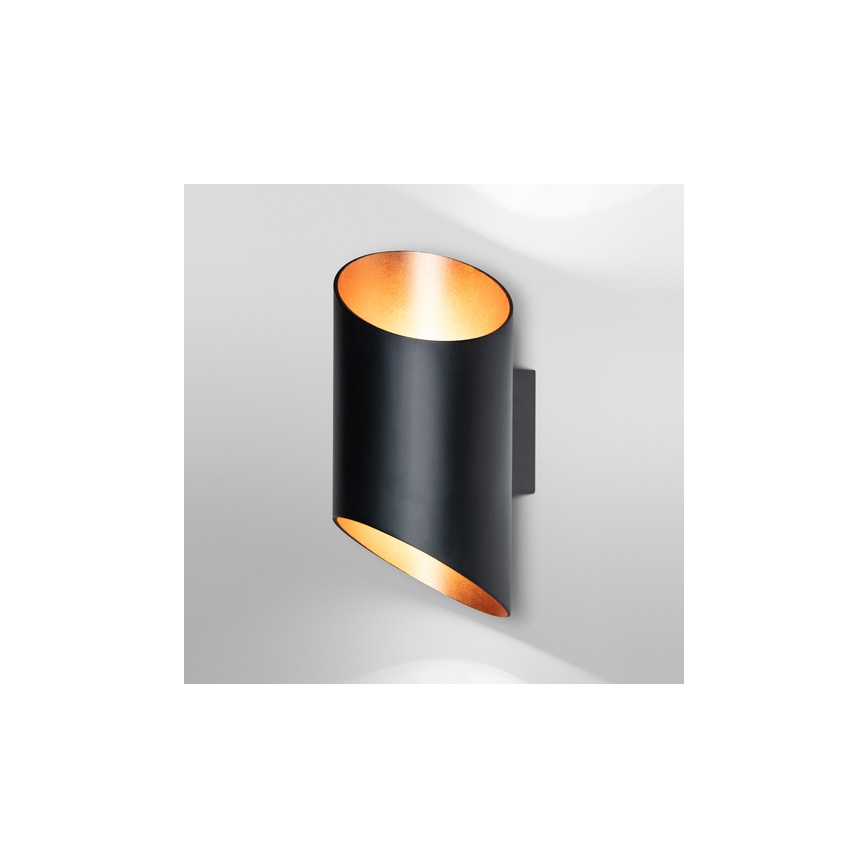 Ledvance - LED væglampe dæmpbar SMART+ CYLINDRO LED/12W/230V 3000-6500K Wi-Fi sort