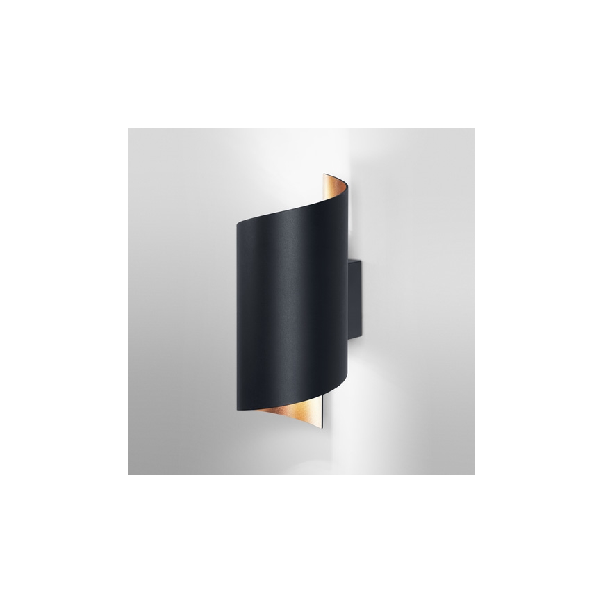 Ledvance - LED væglampe dæmpbar SMART+ TWIST LED/12W/230V 3000-6500K Wi-Fi sort