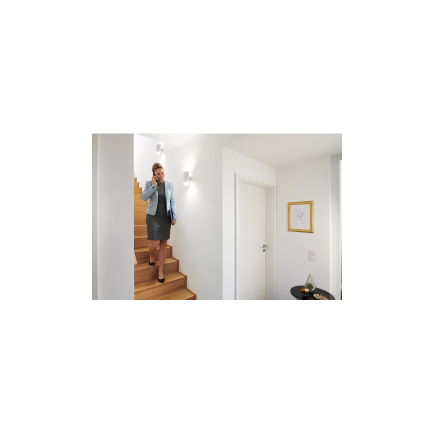 Ledvance - LED væglampe dæmpbar SMART+ TWIST LED/12W/230V 3000-6500K Wi-Fi hvid