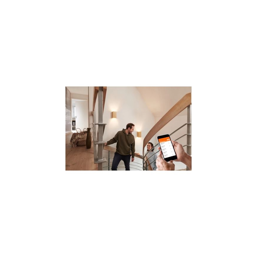 Ledvance - LED væglampe dæmpbar SMART+ WOOD LED/12W/230V 3000-6500K Wi-Fi