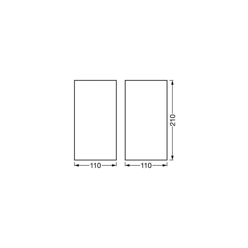 Ledvance - LED væglampe dæmpbar SMART+ WOOD LED/12W/230V 3000-6500K Wi-Fi
