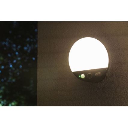 Ledvance - Udendørs LED væglampe med sensor og kamera SMART+ LED/15W/230V Wi-Fi IP44