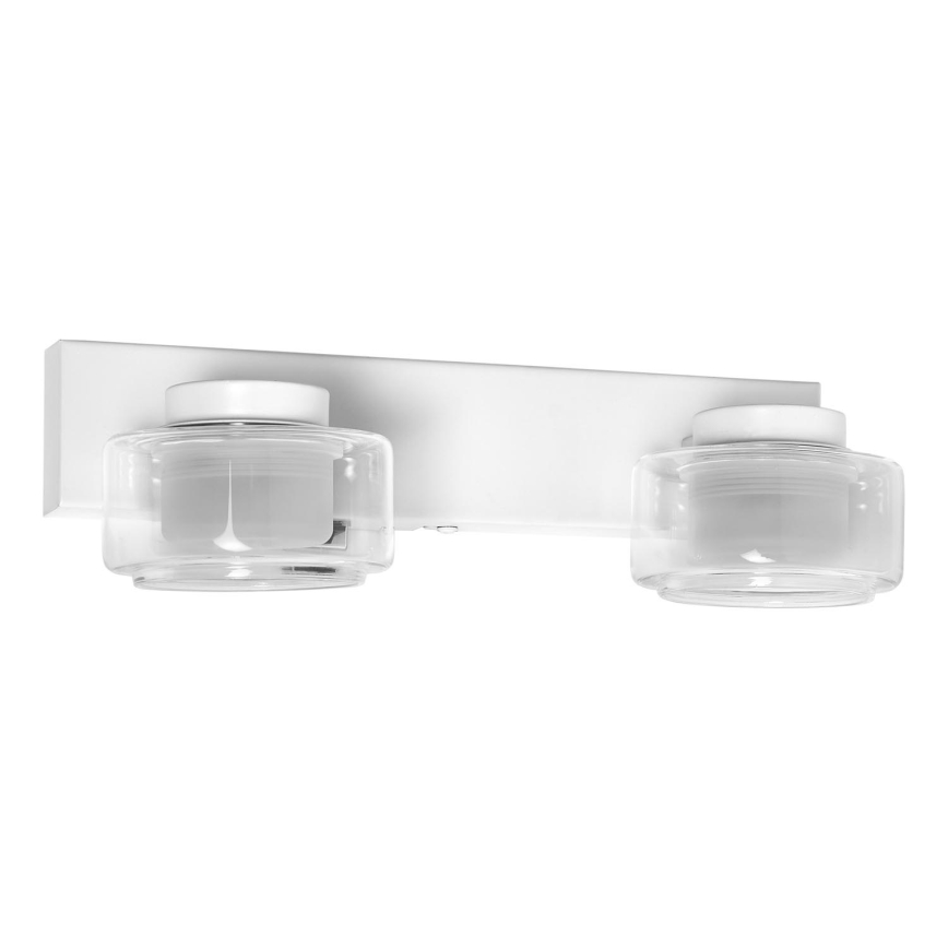 Ledvance - LED væglampe til badeværelse ORBIS FLAME 2xLED/5,5W/230V 3000/4000K IP44 hvid