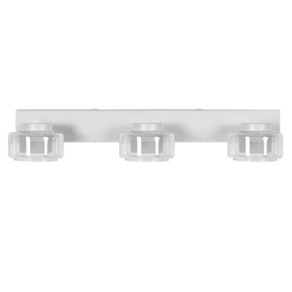 Ledvance - LED væglampe til badeværelse ORBIS FLAME 3xLED/5,5W/230V 3000/4000K IP44 hvid