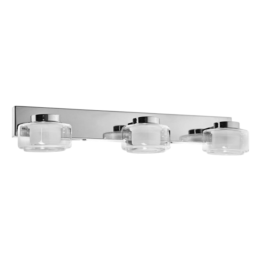 Ledvance-LED væglampe til badeværelse ORBIS FLAME 3xLED/5,5W/230V IP44 krom