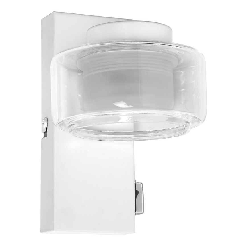 Ledvance - LED væglampe til badeværelse ORBIS FLAME LED/5,5W/230V 3000/4000K IP44 hvid