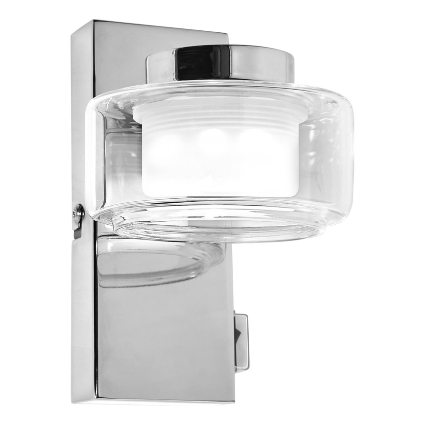 Ledvance - LED væglampe til badeværelse ORBIS FLAME LED/5,5W/230V 3000/4000K IP44 krom