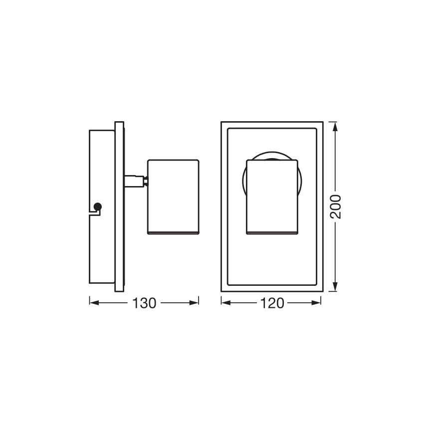 Ledvance - LED vægspot DECOR MARS LED/16,5W/230V