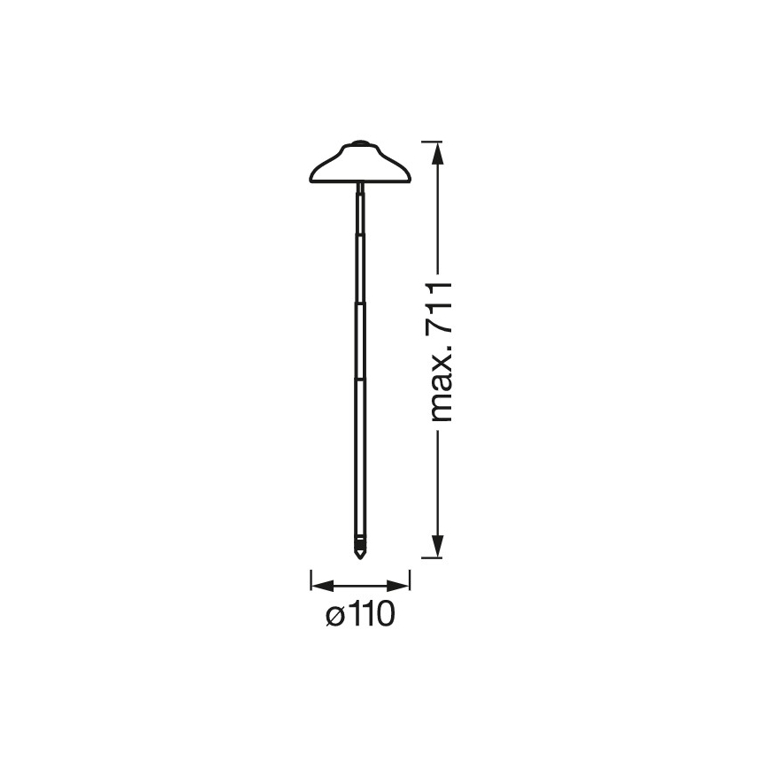 Ledvance - LED vækstlampe GARDEN LIGHT LED/5W/5V