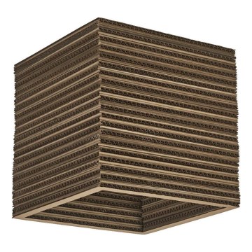Ledvance - Loftlampe DECOR CARDBOARD 1xE27/15W/230V 25x25 cm