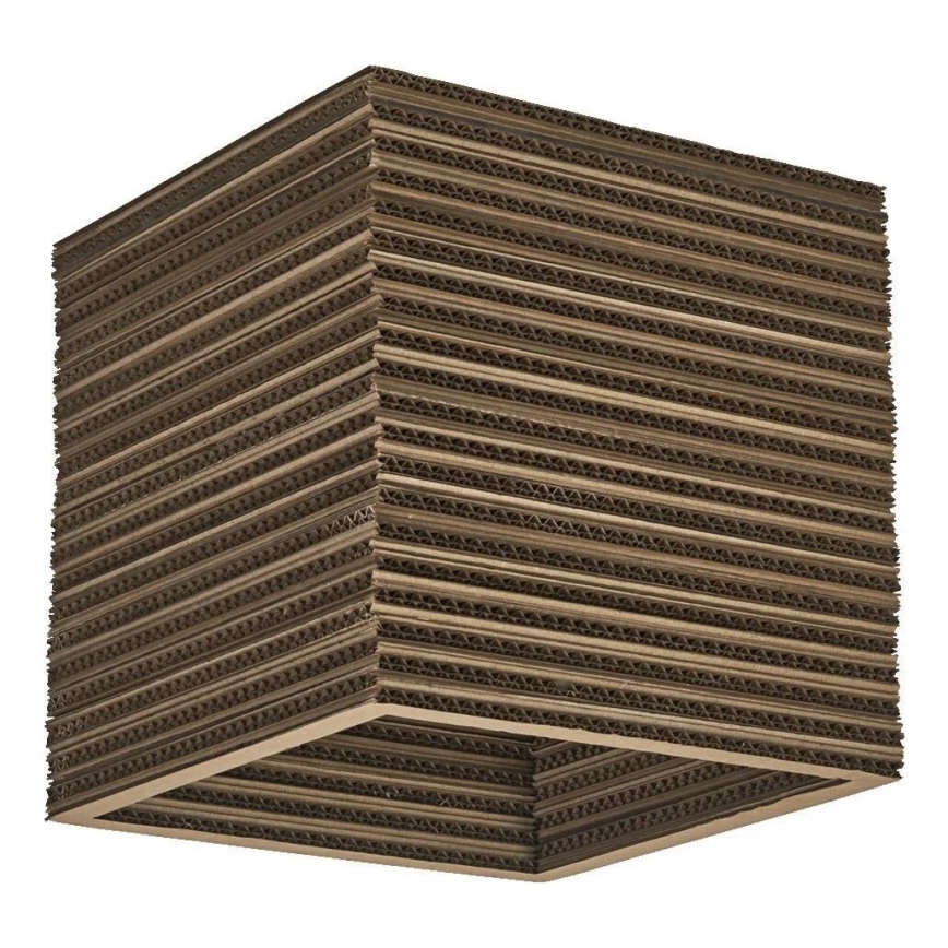 Ledvance - Loftlampe DECOR CARDBOARD 1xE27/15W/230V 25x25 cm